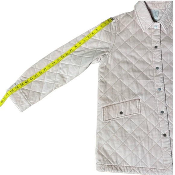 NWT Joie x Revolve Blush Pink Quilted Utility Jacket - Picture 6 of 9